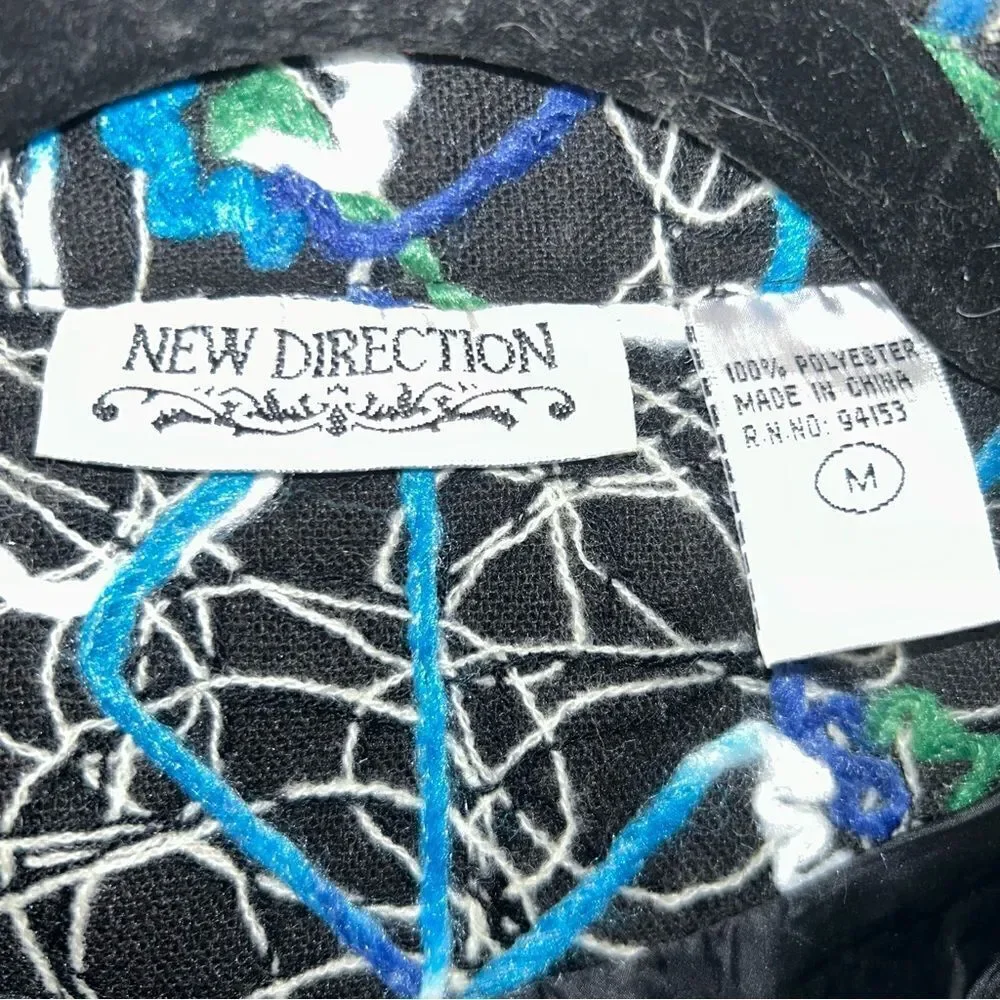 New direction Embroidered Button Front Jacket - Picture 4 of 8